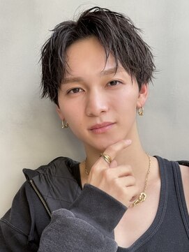 アリエッタ ギンザツー(ARIETTA GINZA2) コンマバングセンターパート/ソフトツイストパーマ