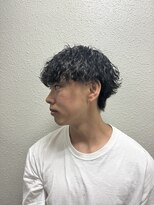 メゾンフォーメン(Maison for men)&nbsp;波巻きパーマ　波巻きスパイラルパーマ