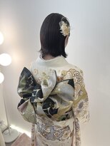 ブラン(Blanc) 振袖着付け+ヘアセット