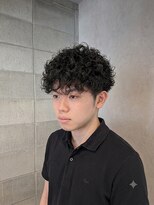ワンワンオー バーバーショップ コンチネンタル(@110 BARBER SHOP continental) 三つ編みスパイラル・マッシュ