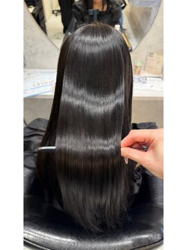 髪屋 紬 髪質改善ストレート