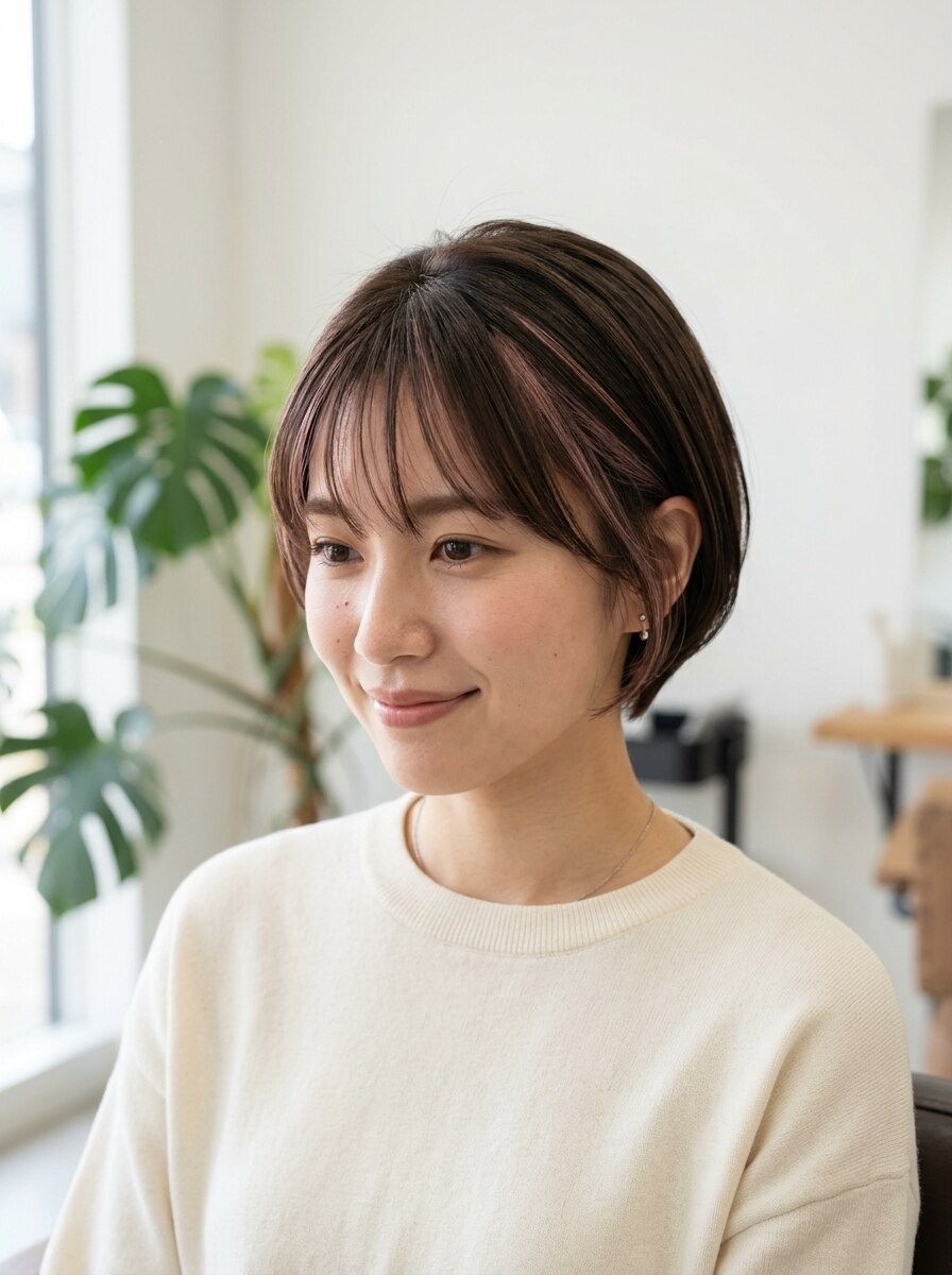 2026年秋】ショート ダークブラウンの髪型・ヘアアレンジ｜人気順