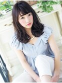【ジュレベール松田】 ふわ女子☆みゆきカールで大人セミディ