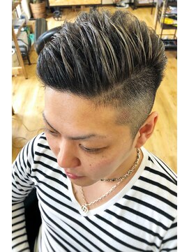 ディ グラント(D GRANT) メッシュ入り♪BARBER刈り＆震災刈りスタイル☆