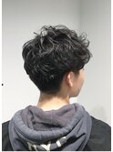 無造作メンズパーマ