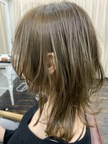 アンリ(Anli)&nbsp;【Anli】ウルフカット×カーキ