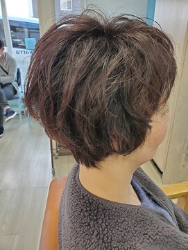 アラワラブルー(arrawarra blue) ふんわりボリュームパーマ/20代/30代/40代/50代/倉敷/白楽町