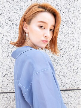 ラフィスヘアードープ 新宿店(La fith hair dope) 【La fith】 オレンジ×ミディアム