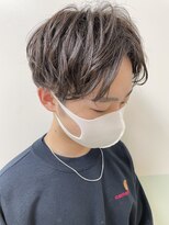 モリオフロムロンドン 泉南店(morio FROM LONDON)&nbsp;センターパート刈り上げマッシュ