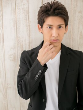 グルーミングサロン バーバー キャッスル 北浦和西口(Grooming salon Barber Castle) ビジネス刈り上げアップバング束感ショートI