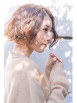 エース (ACE) ACE ゆるふわ小顔ボブ×透明感ブラウンベージュ