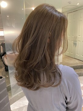 ロンドアリシア 金山(Lond Alexia) 【Lond Alexia】小栗一紘　モカグレージュ/ロングレイヤー