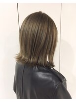 ジーニー 横浜(giinii)&nbsp;20代30代40代_くびれヘア_ラテカラー【横浜】ryota_hair