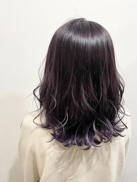 エニー ココ ヘアー(ANY.coco HAIR) バイオレットグラデ☆