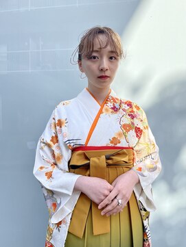 スティードトーキョー(Steed Tokyo) Hakama dressing × Tight hair