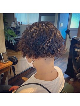 ラヴィレッジ(Lavillage) ツイストスパイラル波巻きパーマ/髪質改善