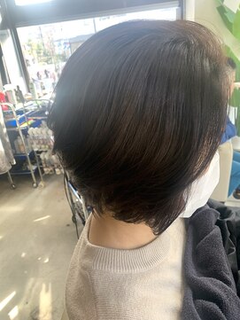 キュービックヘア 東陽町駅前店(CubicHair) ショートボブ