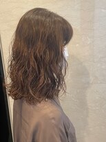 六本木美容室 西麻布店 パーマ◎コテ巻き風ウェーブスタイル