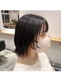 【嘉島/髪質改善/縮毛矯正/インナーカラー】