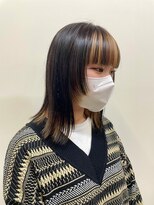 シスタ(SISTA)&nbsp;ボブウルフ×イメチェン×インナーカラー