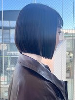 ロンド 表参道店(Lond)&nbsp;ラインが綺麗なまとまるボブ　髪質改善　韓国ボブ　ショートボブ