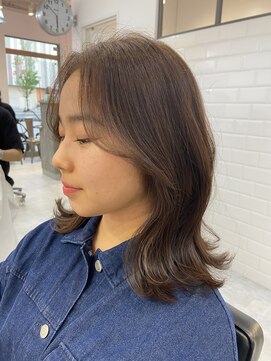 キャプチャー 海老名(capture) 『Capture RINA』韓国風くびれヘア×流れる顔まわり！