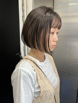 ジーナ 神戸 三田駅前(Zina)&nbsp;ミニボブ/切りっぱなしボブ/インナーカラー