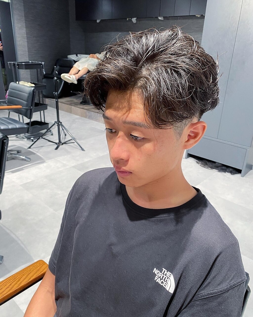 NEXT静岡NEO【櫻田】ラフカールパーマ刈り上げセンターパート