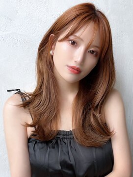 アフロート ルヴア(AFLOAT RUVUA) るなstyle 韓国ヘア レイヤーカット 2way前髪 20代30代40代