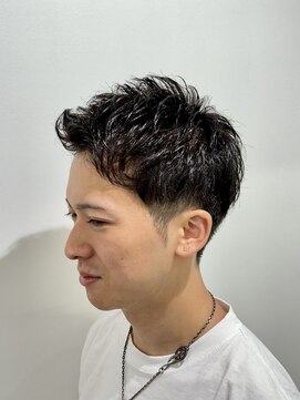 リバティシェアバーバー 銀座2nd(LIBERTY SHARE BARBER) 【大人気】ツーブロスパイキーショート