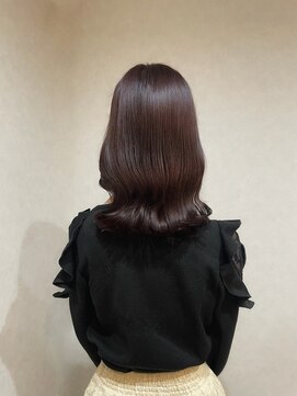 アプローズ(applause.) ツヤ感xピンクブラウン