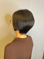 ブロッサム 東久留米店(Blossom)&nbsp;くびレイヤーエモージュ小顔カットシースルーバング大人ガーリー