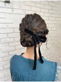 ヘアアレンジ シニヨンアレンジ