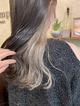 ランプ ヘアー(lamp hair) ハイトーン/インナーカラー