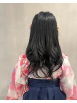 ラトリエコンタン(L´atelier Content) 成人式ヘア 卒業式ヘア 袴ヘア 振袖ヘアハーフツイン