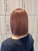アース 郡山コスモス通り店(HAIR&MAKE EARTH) ダブルカラーケアブリーチインナーカラー韓国20代前髪カット
