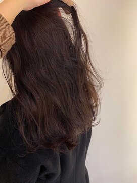 ルーム(Loom.) 顔周りレイヤーレイヤーカット透明感カラーブリーチなしカラー