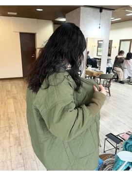 ワゴンヘアー(wagon hair) ロングパーマ