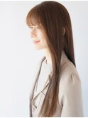 王道ストレートロング【川崎/髪質改善/縮毛矯正】