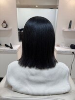 ビームズ トータルビューティー 西中島店(Bee ms Total Beauty) サラツヤロングベージュカラーブリーチしない透明感カラー