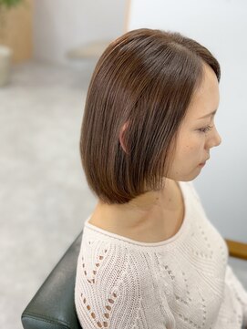 シュアショット(SURE SHOT) ミディアムショート 髪質改善/透明感カラー