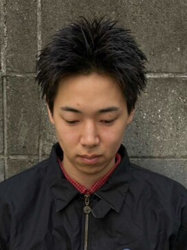 エルマーク 枚方(L-MARK) スパイキーショートザクザクショートアップバングツーブロック