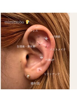 フリーダム ヘアー ザ ムー(Freedom Hair THE MOO) 【耳ツボジュエリー】「生理痛が気になる」