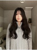 透明感カラー/グレージュ/髪質改善