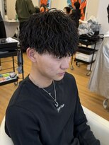 ビカム 名駅(become)&nbsp;【縦落ちツイストスパイラルパーマ】名古屋メンズマッシュ栄