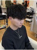 【縦落ちツイストスパイラルパーマ】名古屋メンズマッシュ栄