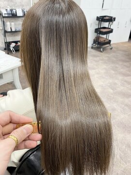 ハーシーバイアポロ 相模大野(HERSHE by apollo) 髪質改善縮毛矯正,レイヤー,縮毛矯正,白髪ぼかしハイライト.白髪