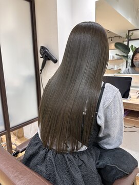 ボタニウム バイ アールサロン(BOTANIUM by RrSALON) オリーブグレージュ× XEトリートメント