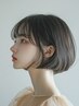 【/人気No.3】カット+美髪ケアカラー＋TR￥14200 ショートヘア/ボブ/白髪染め
