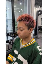 ラベル 渋谷(LAVEL)&nbsp;スパイキーショート/レッドカラー